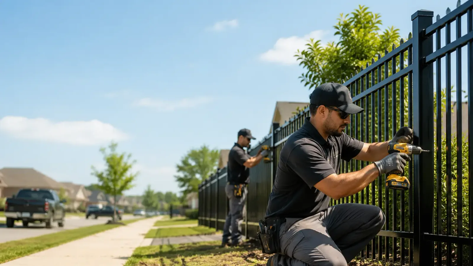 Metal Fence Installation in Palmyra, MI